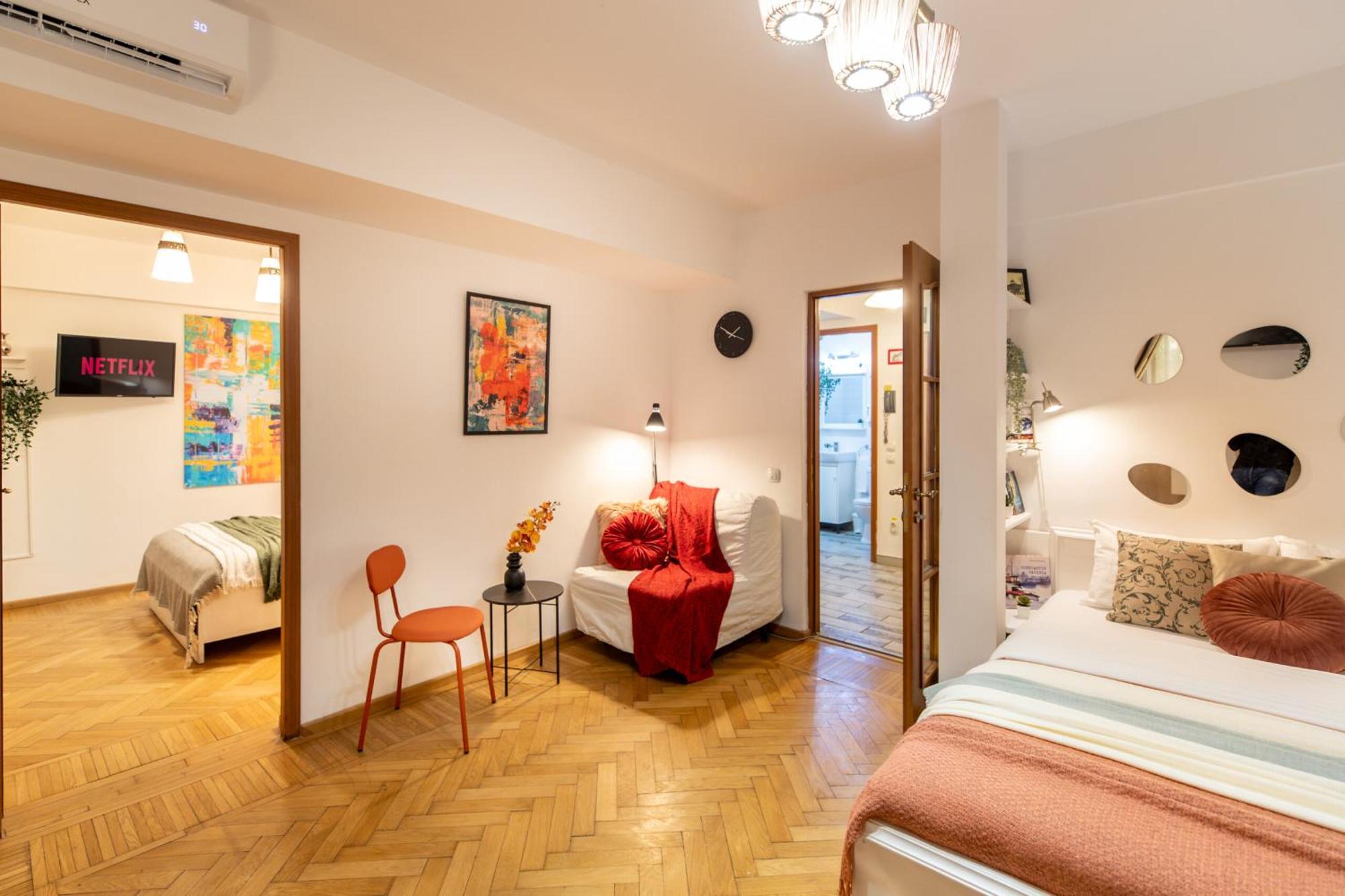 2Br Apartment At Piata Natiunilor Unite: Perfect For City Center Stays Бухарест Экстерьер фото